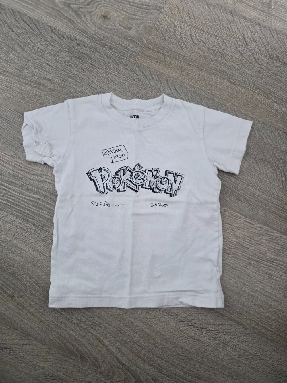 Uniqlo x Daniel Arsham Pokemon Crystal Logo Graphic Tee